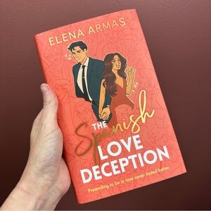 Fairyloot Exclusive The Spanish Love Deception Hardback Sprayed Edges
